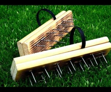 DIY | How To Make A Lawn Aerator Shoes