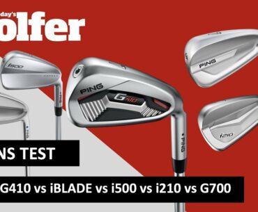 IRONS TEST: Ping G410 vs G700 vs i210 vs i500 vs iBlade