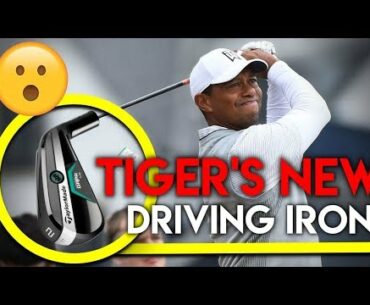 Tiger Woods New Driving Iron - TaylorMade GAPR!!