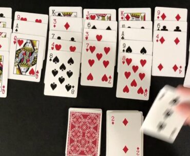 How To Play Golf Solitaire