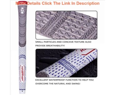 Review Shock-Absorbing Golf Grips High Quality Rubber Golf Driver Grips Wear-Resisting Golf Grips G