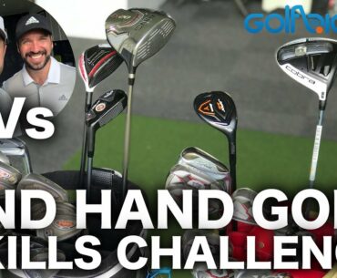 RICK Vs PETE - SECOND HAND GOLF CLUB SKILLS CHALLENGE