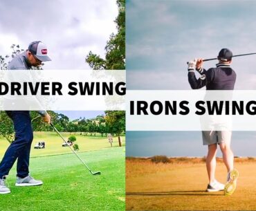 GOLF DRIVER AND IRON SWING WHAT IS THE DIFFERENCE