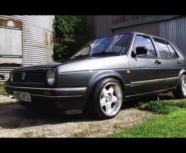 Stance MK2 golf - Ryans 1990 small bumper