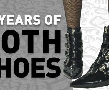 40 Years of Goth Shoes