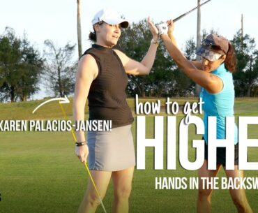 How to get Higher Hands in the backswing