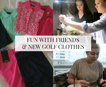 Fun with friends & new golf clothes | Hannah Davies