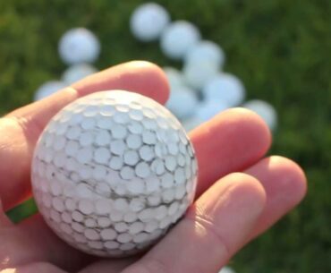 The Best Way to Clean Recovered Golf Balls