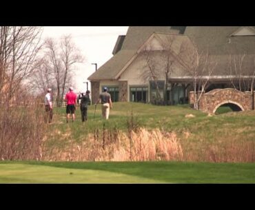 Why some golf courses appear to be open during Whitmer's stay at home order
