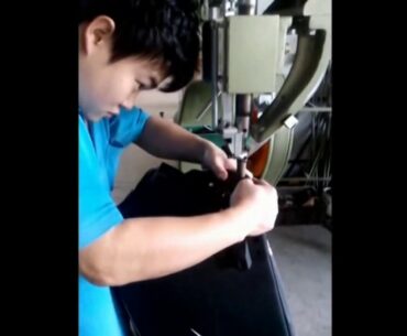 Auto Riveting Machine For Luggage Suitcases Golf Bags