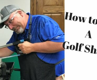 Golf Club Repair - How To cut a Golf Shaft