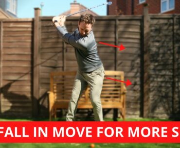 A GREAT DRILL TO MAKE YOUR GOLF SWING MORE ATHLETIC