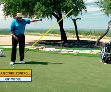 Dave Pelz’s Wedge Selection Trajectory Control Tips | Golf Channel