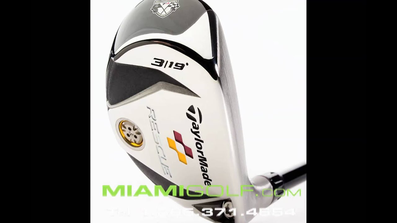 Taylor Made Rescue hybrid at Miami Golf Taylor Made Rescue hybrid at Miami Golf