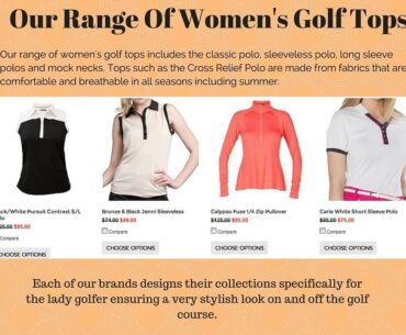 Ladies Golf Clothes Clearance