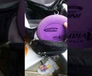 Disc golf diy backpack.  Creating an excellent  disc golf bag for under $50