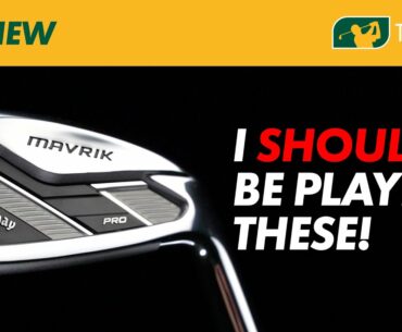I SHOULD be playing these...Callaway Mavrik Pro Irons!