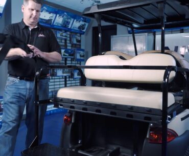 Rear Golf Bag Attachment Combo | How to Install Video | Madjax® Golf Cart Accessories