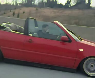 Slammed MK3 Cabrio Stance Rolling Video Edit