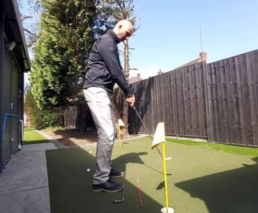 Golf Drills For The Garden - No 15 - Putting Stroke Fundamentals