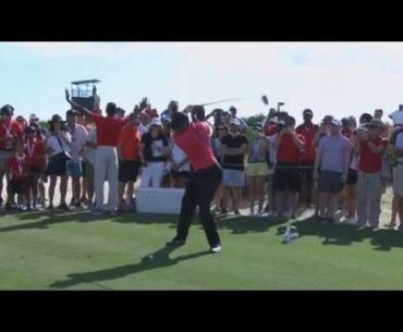 Looking At Tiger Woods' Golf Swing   2017 Hero Challenge