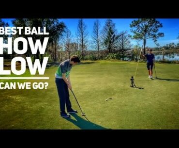 How Low Can We Go From The Front Tees Best Ball | Featuring GM Golf and Andrew Jensen