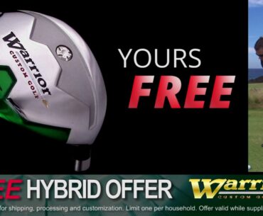 Free Warrior Custom Golf Tomahawk Edge Hybrid