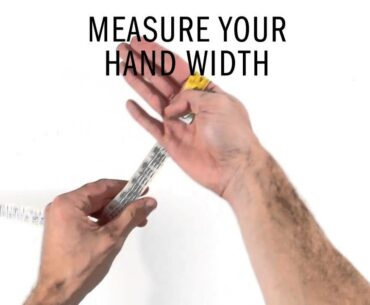How to measure your glove size