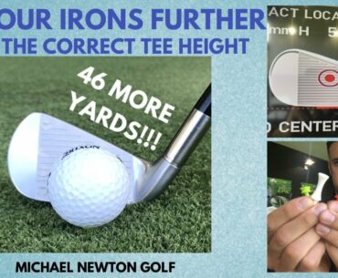Hit Your Irons Further With The Correct Tee Height