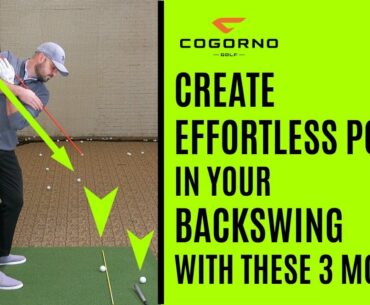 GOLF: How To Create Effortless Power In Your Backswing With These 3 Moves