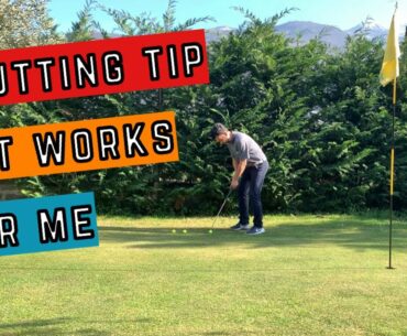 A PUTTING TIP THAT WORKS FOR ME - proper putting stance