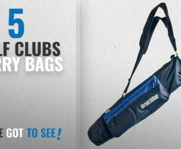 Top 10 Golf Clubs Carry Bags [2018]: Longridge 5" Pencil Golf Bag