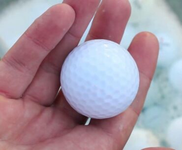 How to Clean Dirty Golf Balls