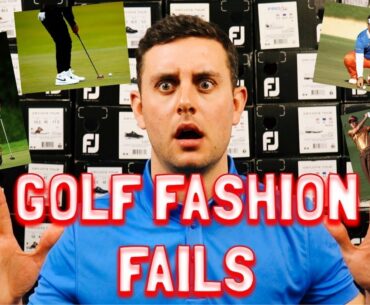 GOLF FASHION FAILS!!! SHOCKING GOLF FASHION MOMENTS!