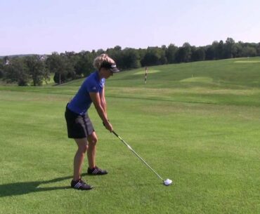 Should Your Swing with Fairway Woods be Flatter than with Shorter Irons?