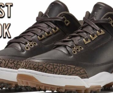 Nike Air Jordan 3 Golf Shoes | The Hypebeast Golf Shoes | First Look