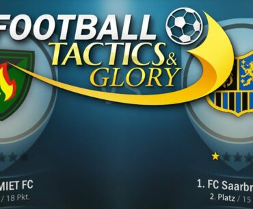 6 Punkte Spiel 🎮 Football Tactics & Glory #5