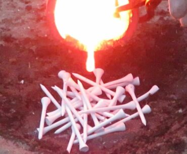 EXPERIMENT: LAVA vs Golf Tees.