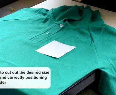 How to Screen Print Transfer on Polo Shirts
