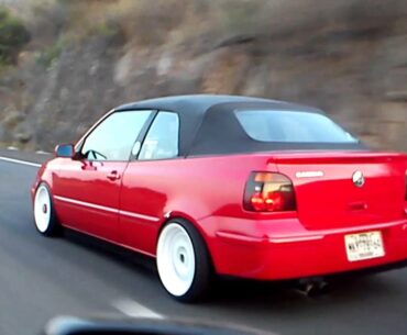 golf cabrio stance