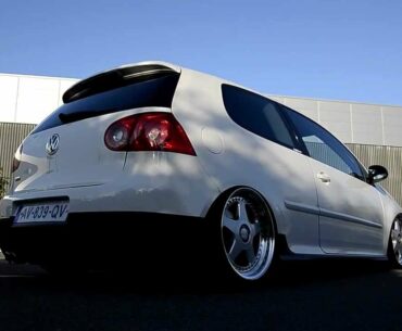 Bagged mkV GTI I Slammed.fr [STANCE]