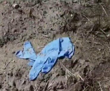 Used gloves, masks left on ground in Harper Woods