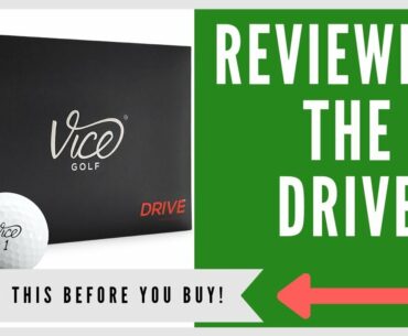 ✅ VICE DRIVE GOLF BALLS: An Honest Review