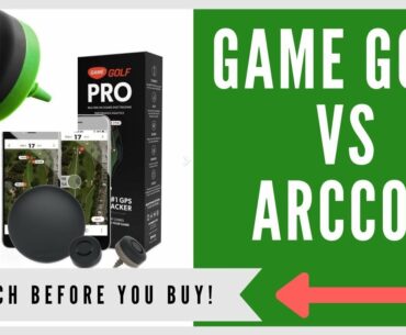 ✅ GAME GOLF PRO vs ARCCOS CADDIE SMART SENSORS