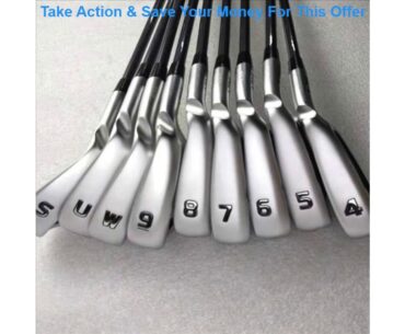 Slide G410 Golf Irons Golf Clubs Iron Set 4-9WUS 9Pcs Steel Graphite Black Shaft with Head Cover