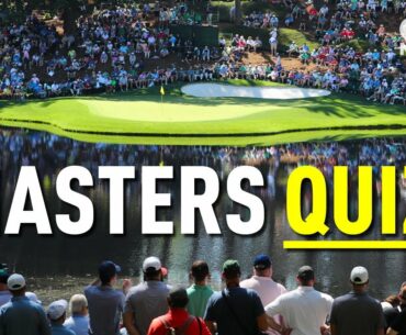 US MASTERS LOCKDOWN QUIZ!!