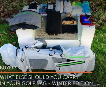 WINTER EDITION | What else should you carry in your golf bag?