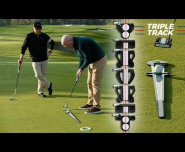 ​@Odyssey Golf Triple Track Putter Demo - Graves Golf's Tim Graves & Luke Williams of @Callaway Golf