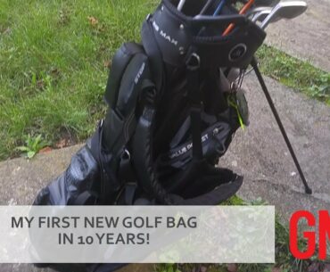 Check out my first new golf bag in 10 years!