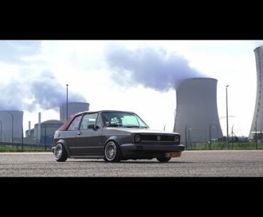 #STANCE VW GOLF 1 CABBY // R A D I O A C T I V // 4K